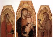 Ambrogio Lorenzetti Madonna and Child with Mary Magdalene and St Dorothea oil
